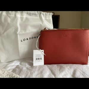 Lo & Sons "The Pearl" convertible strap handbag